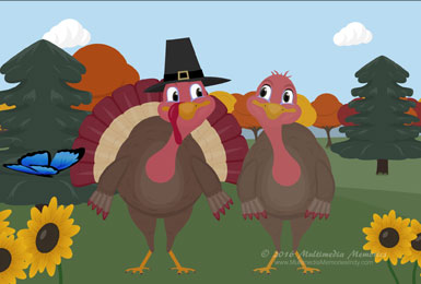 thanksgiving animation